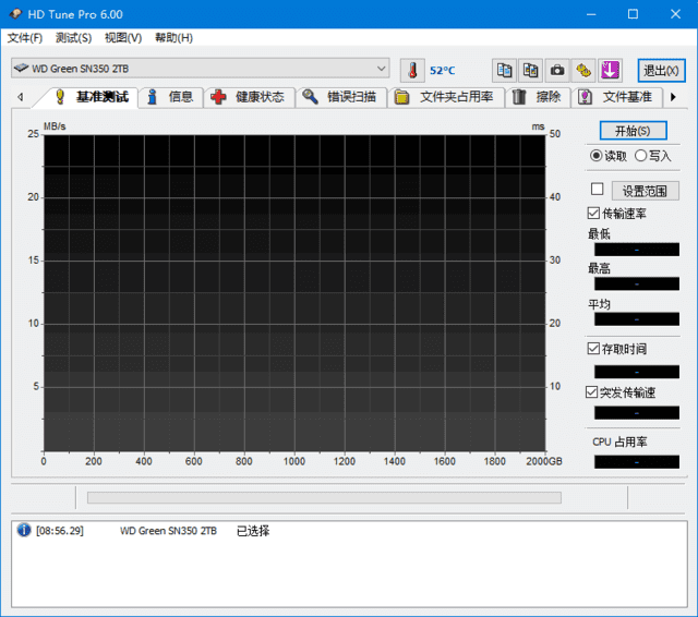 HD Tune(固态硬盘性能检测工具) Pro v6.00 汉化绿色版