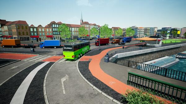 《长途客车模拟 Fernbus Simulator》v1.14 2025最新中文版｜真实欧洲线路+天气系统 免安装绿色版